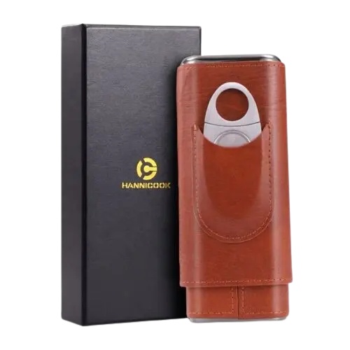 Hannicook Leather Cigar Case