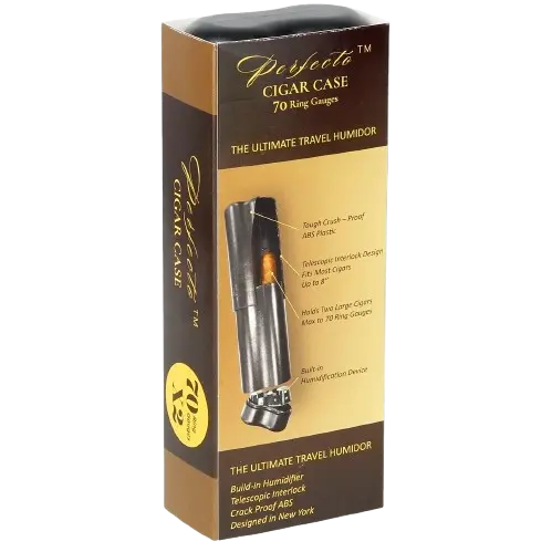 Perfecto Large 2-Cigar Case