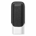 Angelo Cigar Case Carbon Look Leather