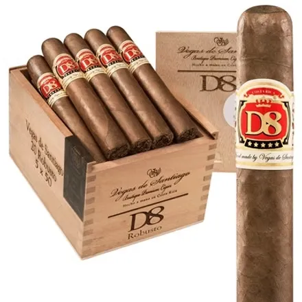The Vegas de Santiago D8 Robusto (single)