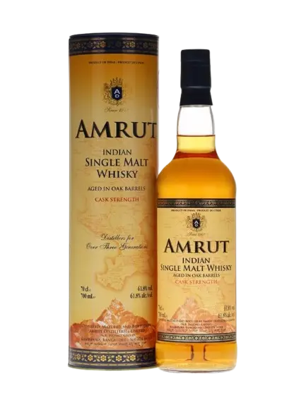 Amrut Cask Strength Indian Single Malt Whisky 61.8%