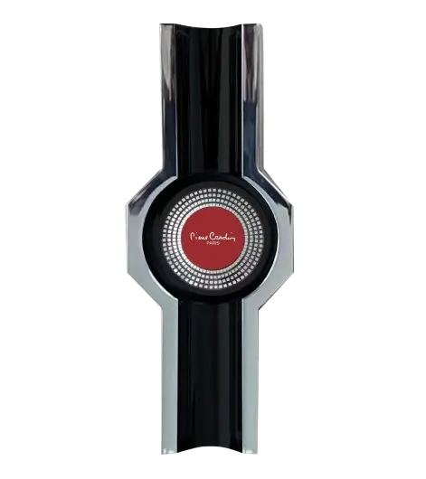 PIERRE CARDIN HEXA series Zinc Alloy Cigar ashtray Double Holder for large cigar Silver